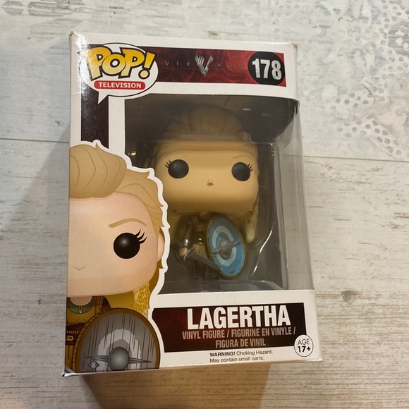 Funko Pop Lagertha #178 Vikings Figure - Picture 1 of 12